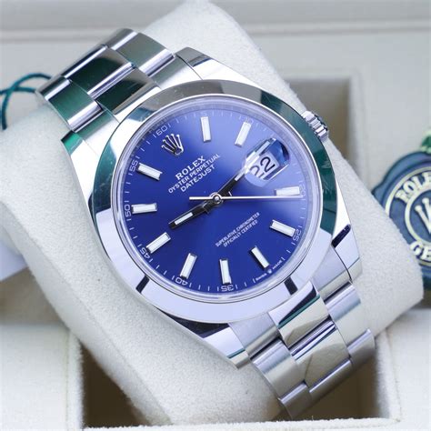 rolex datejust 41 126300 blau|rolex datejust 41 reference 126300.